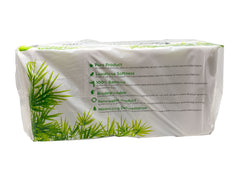 Back view of a package of 24 rolls of EnviroPanda toilet paper
